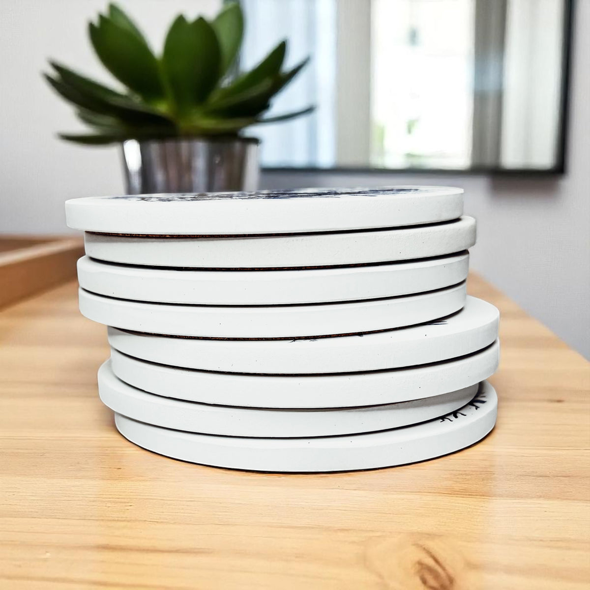 Chinoiserie Halloween Coasters