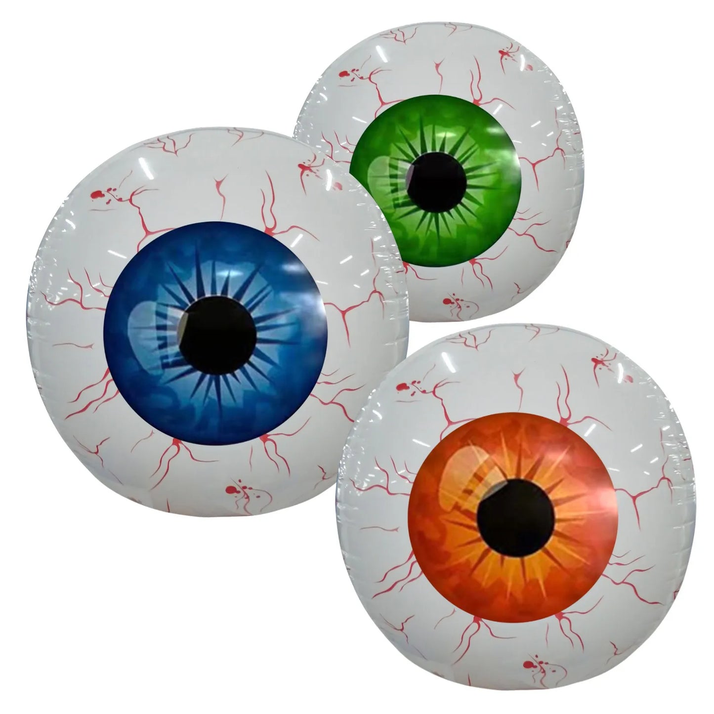 Halloween Inflatables Eyeball Decorations Bloodshot Eyeballs Indoor Outdoor And Garden Halloween Decors Festival Decorations