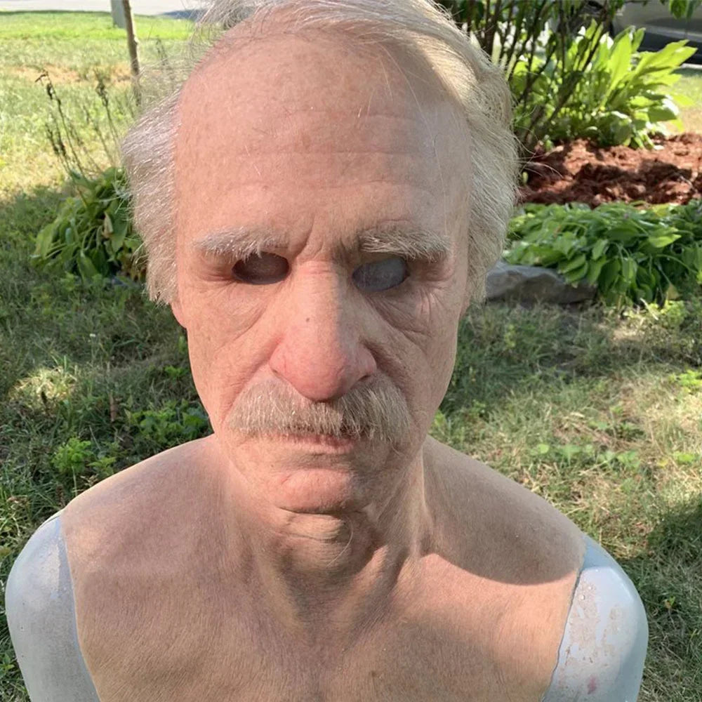 2024 Full Head Man Mask – The Ultimate Halloween Thriller!"
Get ready to scare and stun with the 2024 Full Head Man Mask – a disturbingly realistic mask that will be the center of attention at any Halloween party. Featuri
