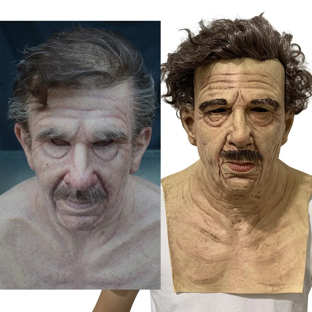2024 Full Head Man Mask – The Ultimate Halloween Thriller!"
Get ready to scare and stun with the 2024 Full Head Man Mask – a disturbingly realistic mask that will be the center of attention at any Halloween party. Featuri