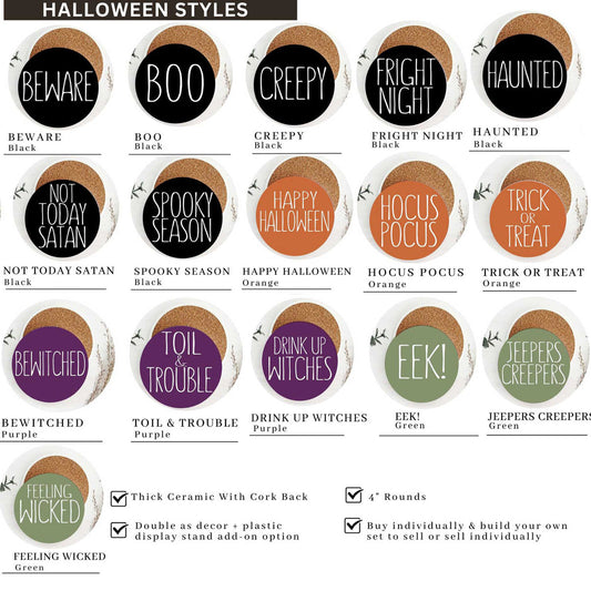 Halloween Coasters