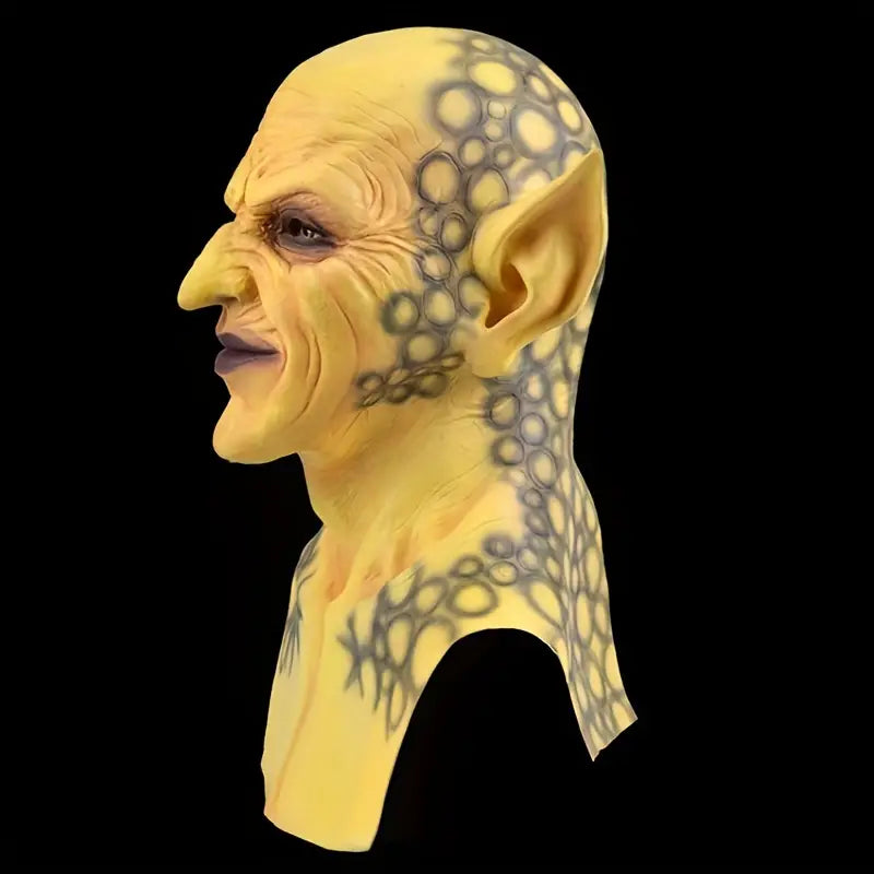 The Diabolical Grin: Demon Joker Latex Mask