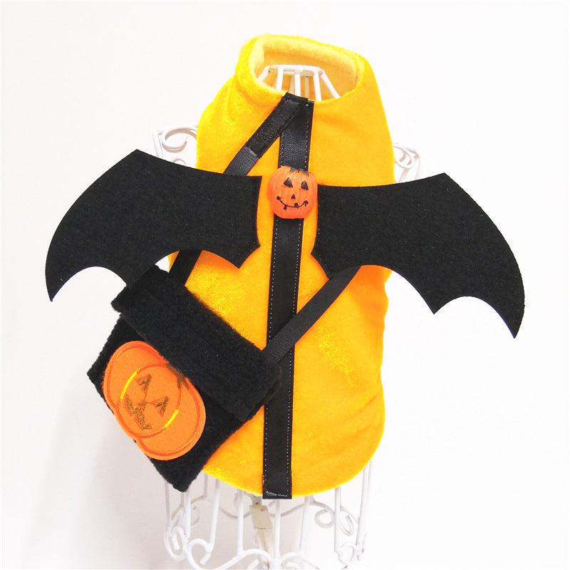 Spooky Snack Pack Halloween Demon Pet Costume