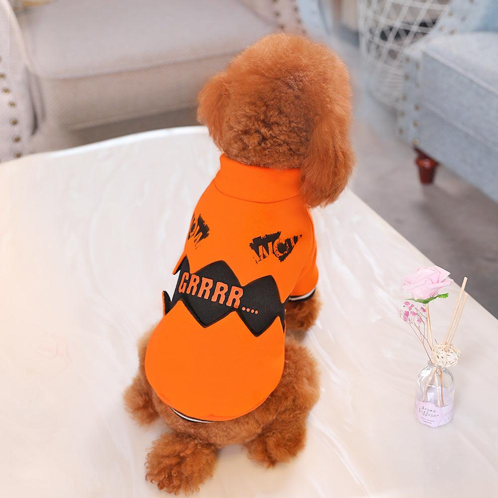Halloween Pumpkin Dog Costume - Spooky And Stylish Pet Attire