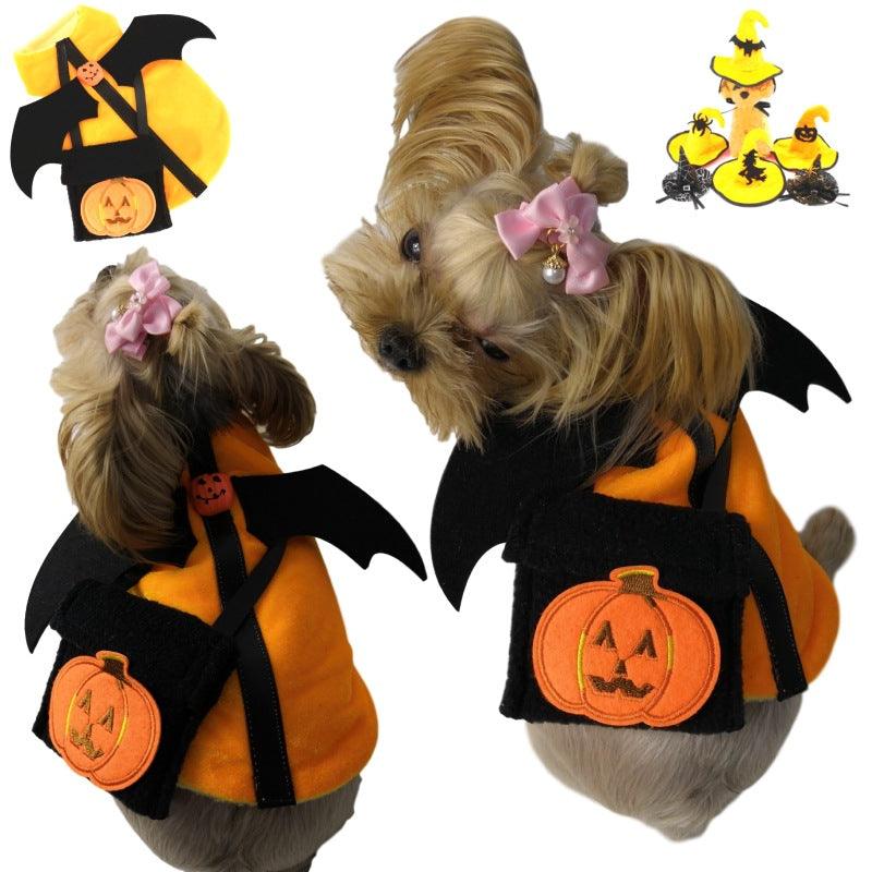 Spooky Snack Pack Halloween Demon Pet Costume