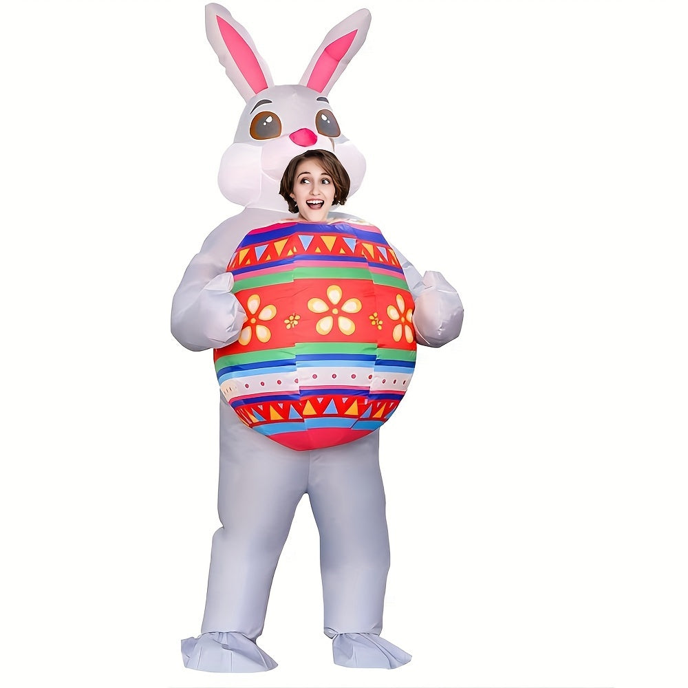 NNETM Inflatable Bunny Costume for Easter and Halloween Parties-3
