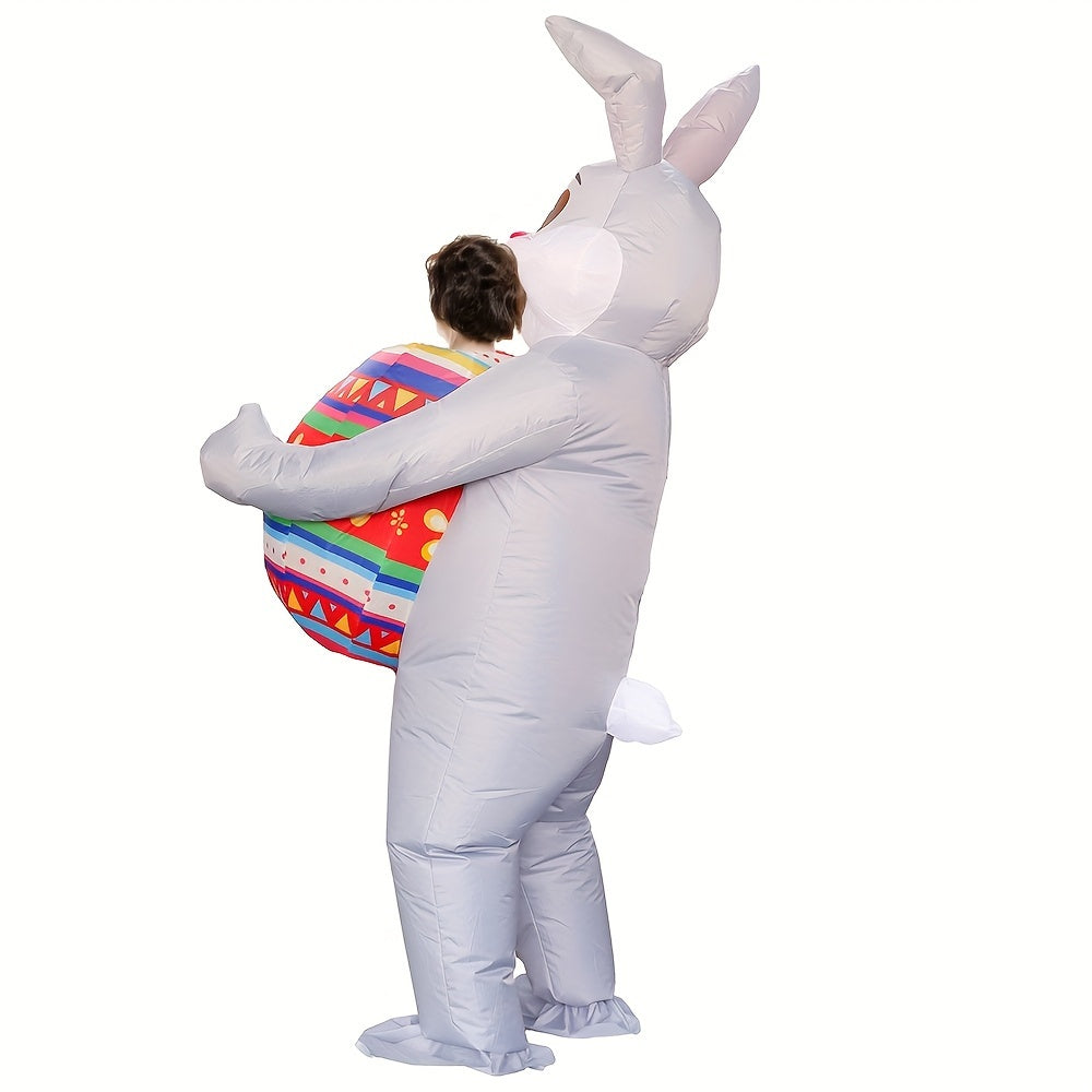 NNETM Inflatable Bunny Costume for Easter and Halloween Parties-4