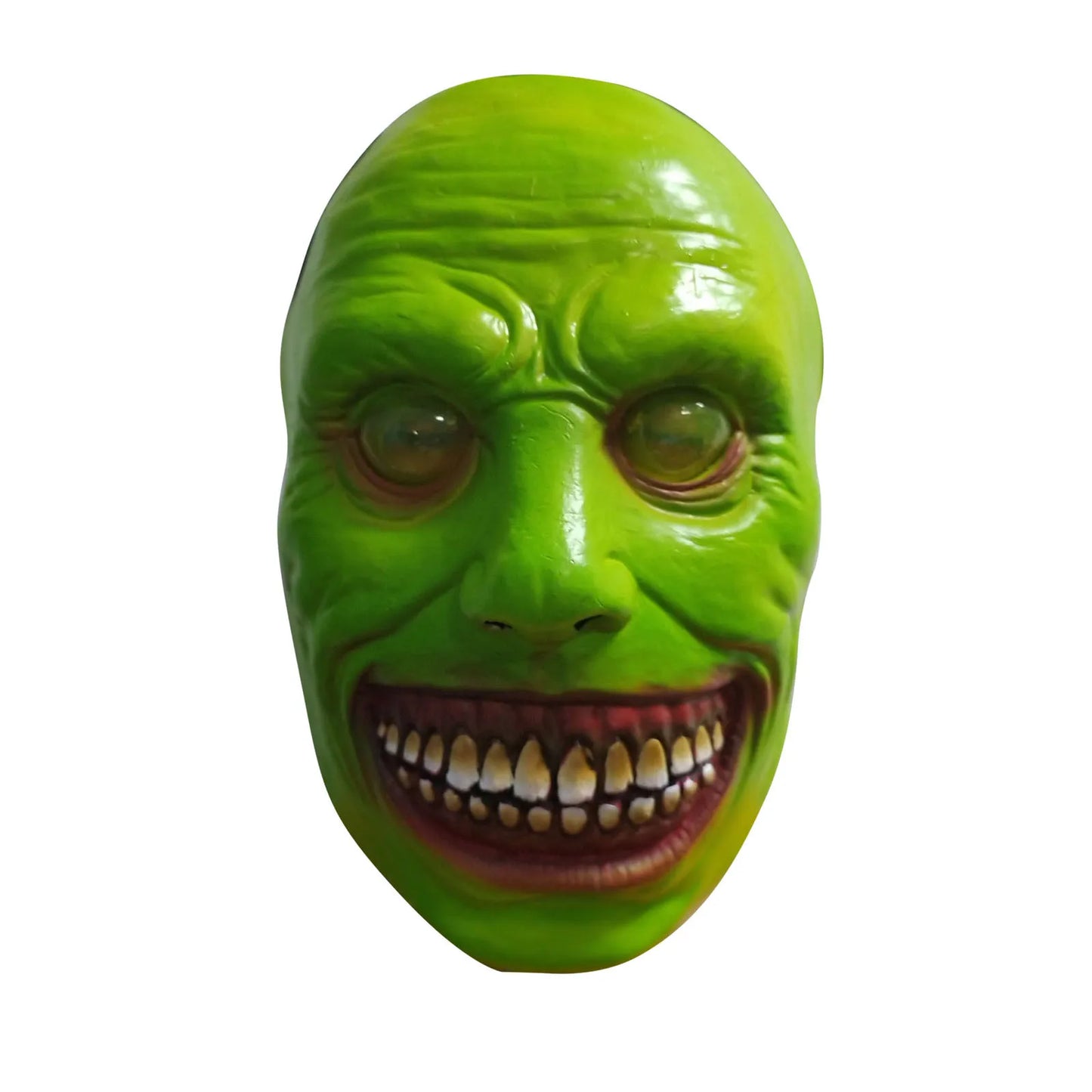 2021 Exorcist Demon Mask – Pure Horror in Every Detail!"
Unleash your inner demon with the 2021 Exorcist Horror Smile Mask – a terrifying mask that will send chills down your spine! Featuring a twisted, green face, white