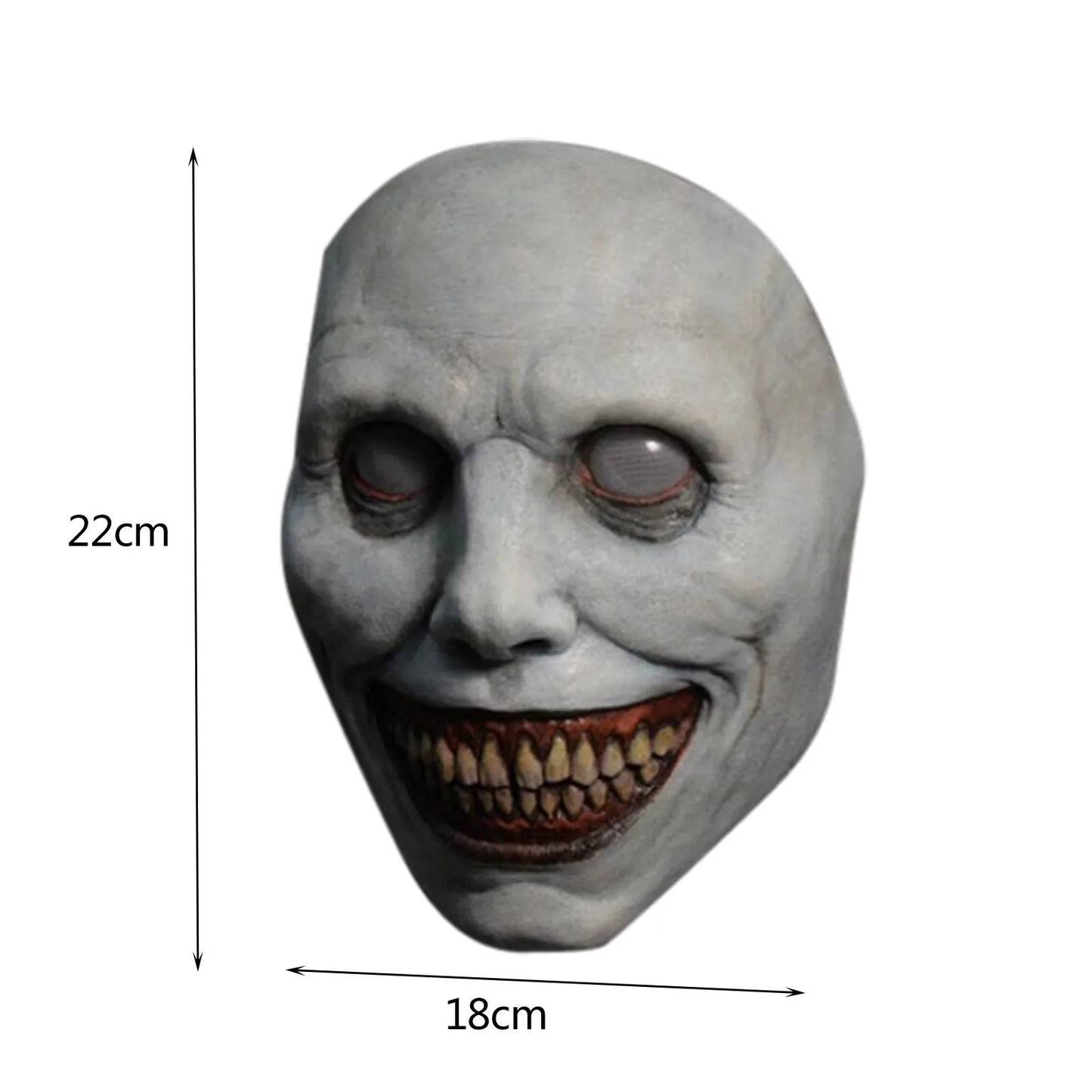 2021 Exorcist Demon Mask – Pure Horror in Every Detail!"
Unleash your inner demon with the 2021 Exorcist Horror Smile Mask – a terrifying mask that will send chills down your spine! Featuring a twisted, green face, white