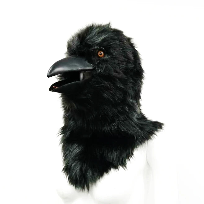 Horrible Crow Full Face Mask – The Ultimate Moving Mouth Animal Mask!"
Unleash the dark, eerie energy of the night with this Horrible Crow Full Face Mask! Designed for the brave and the bold, this realistic animal head mask