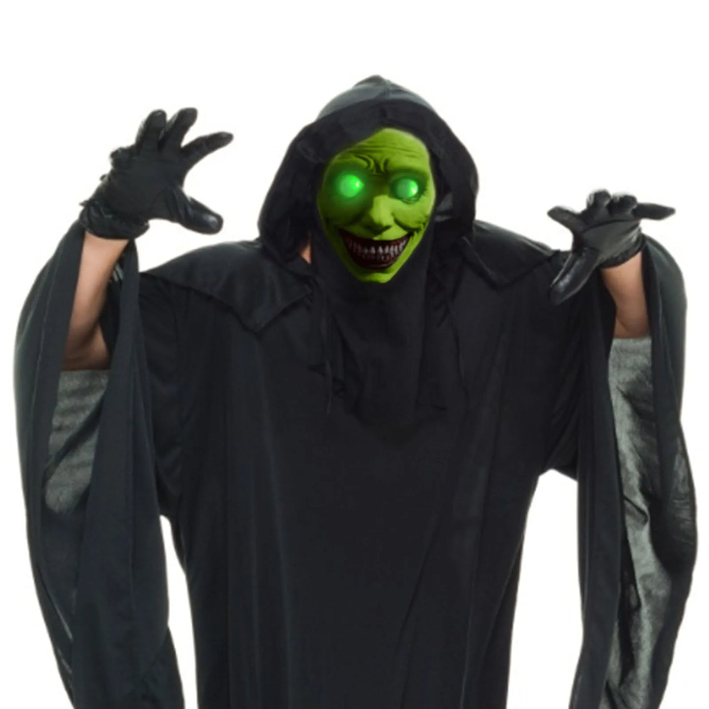 2021 Exorcist Demon Mask – Pure Horror in Every Detail!"
Unleash your inner demon with the 2021 Exorcist Horror Smile Mask – a terrifying mask that will send chills down your spine! Featuring a twisted, green face, white