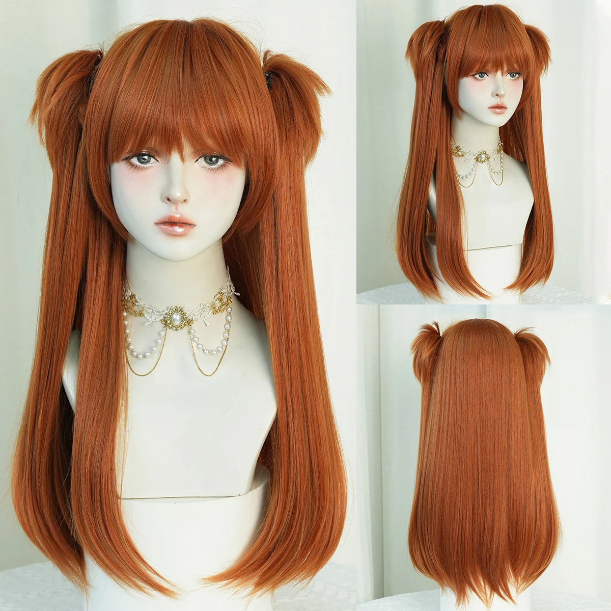 Brown Wigs for Winifred Sanderson Wig Costume Women Cute Natural Soft Hair Hocus Pocus Hair Wig Drag Queen Cosplay Halloween