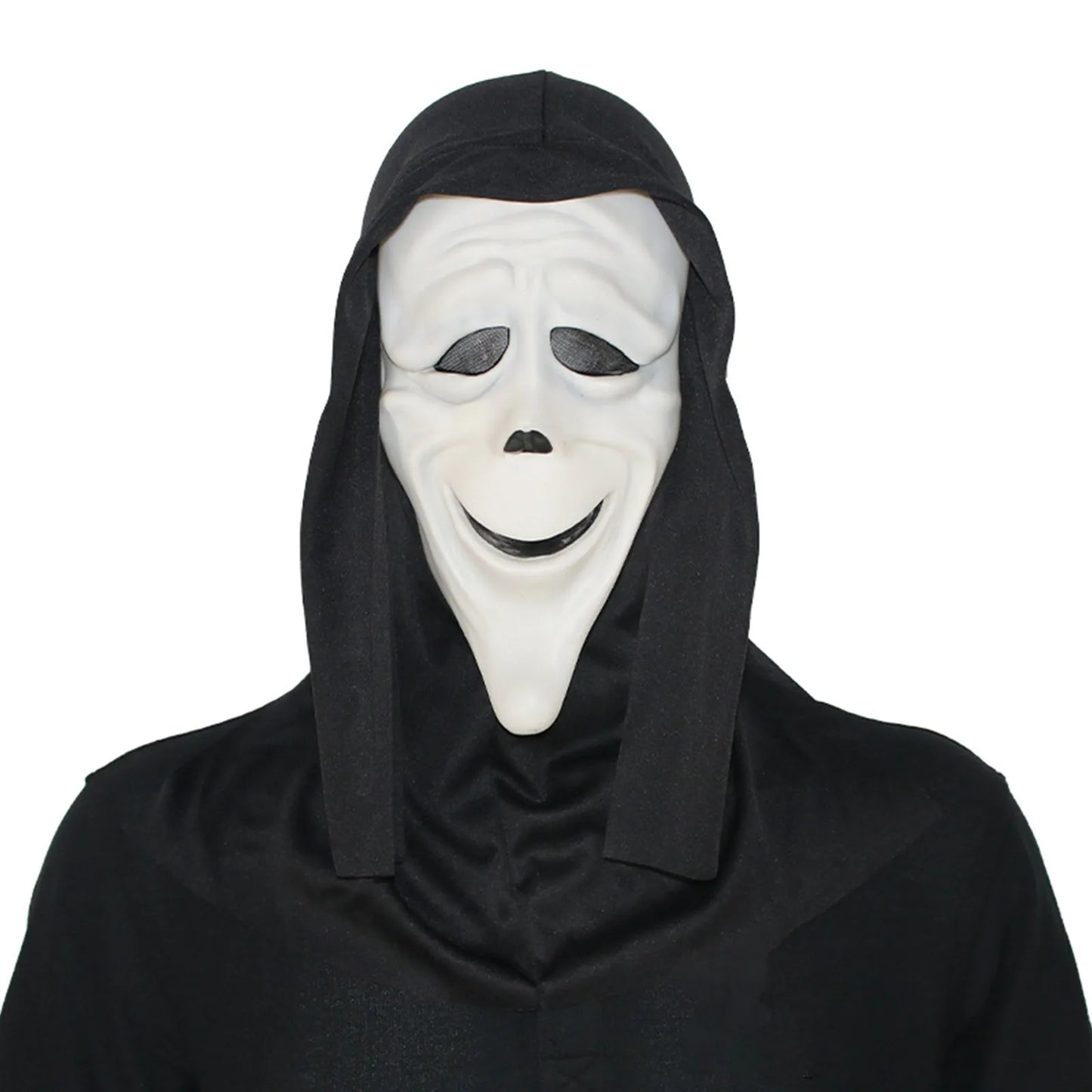 2025 New Halloween Dark Role Playing Mask – Perfect for Horror & Laughter!"
Step into the shadows with the 2025 New Dark Role Playing Mask – a horror-inspired PVC masterpiece designed to bring your nightmares and humor to