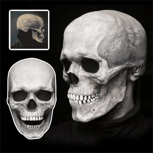 Creepy Full Head Mask with Moving Jaw – Unleash Pure Horror!"
Transform into a nightmare with this Creepy Full Head Mask with Moving Jaw – the ultimate blend of realistic terror and interactive design. Made from high-qual