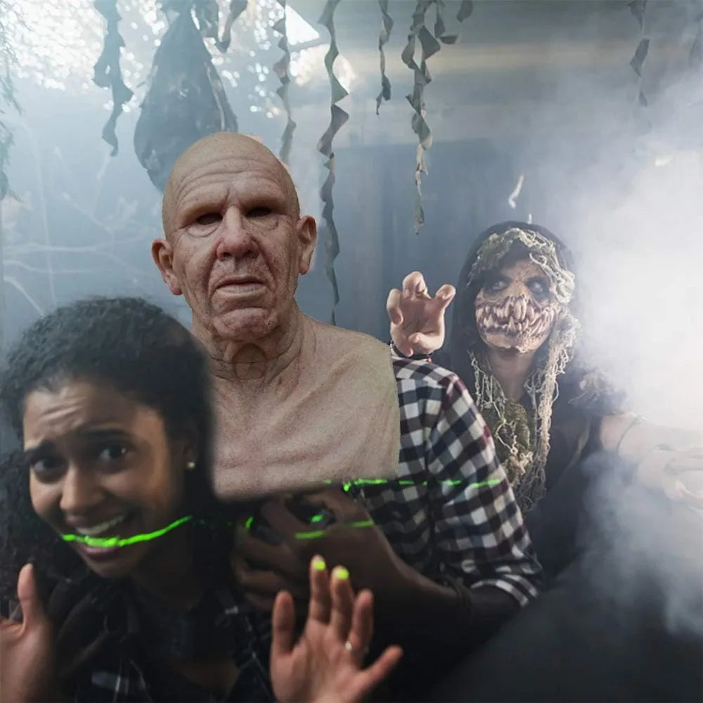 The Elder Mask – Realistic Latex Old Man Face Mask for Ultimate Horror!"
Step into the world of aged terror with The Elder Mask – a hyper-realistic latex mask that will make you look like a frail, twisted old man straight