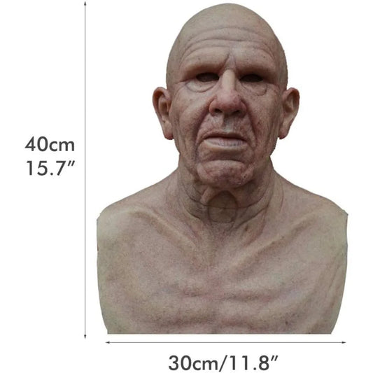 The Elder Mask – Realistic Latex Old Man Face Mask for Ultimate Horror!"
Step into the world of aged terror with The Elder Mask – a hyper-realistic latex mask that will make you look like a frail, twisted old man straight