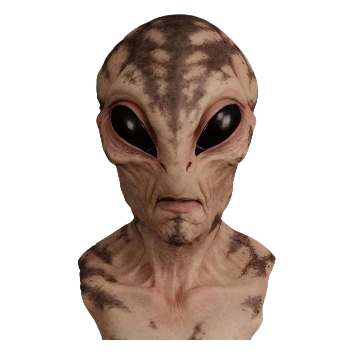 Alien Mask – The Ultimate Nightmare Fuel!
Unleash pure terror with this horrifyingly realistic alien mask, designed to make even the bravest souls question reality. Crafted with creepy detail and supersoft texture, this mas