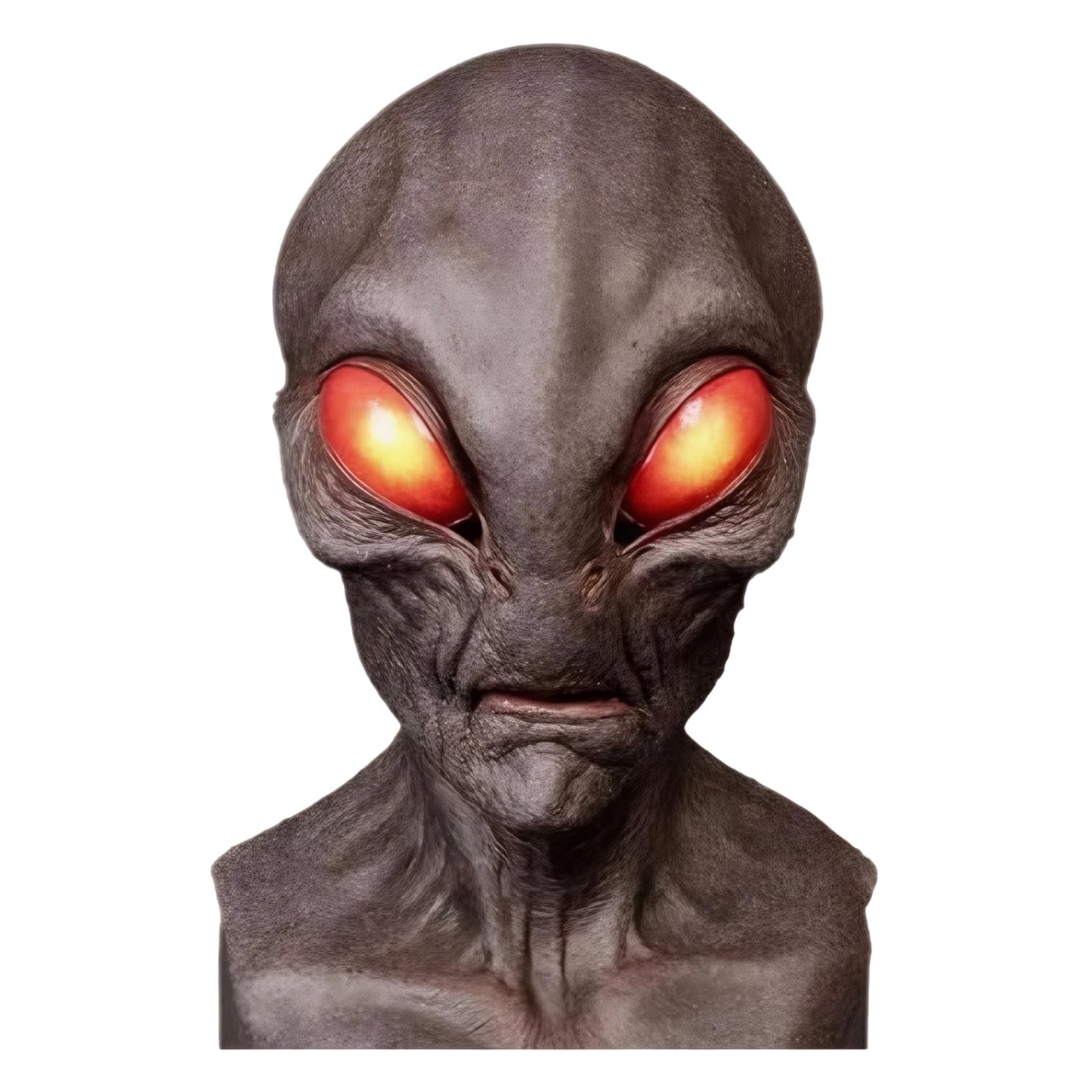 Alien Mask – The Ultimate Nightmare Fuel!
Unleash pure terror with this horrifyingly realistic alien mask, designed to make even the bravest souls question reality. Crafted with creepy detail and supersoft texture, this mas