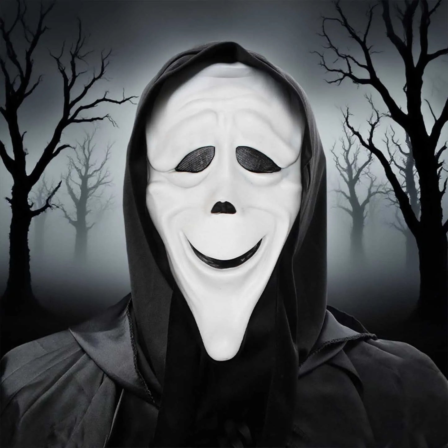 2025 New Halloween Dark Role Playing Mask – Perfect for Horror & Laughter!"
Step into the shadows with the 2025 New Dark Role Playing Mask – a horror-inspired PVC masterpiece designed to bring your nightmares and humor to