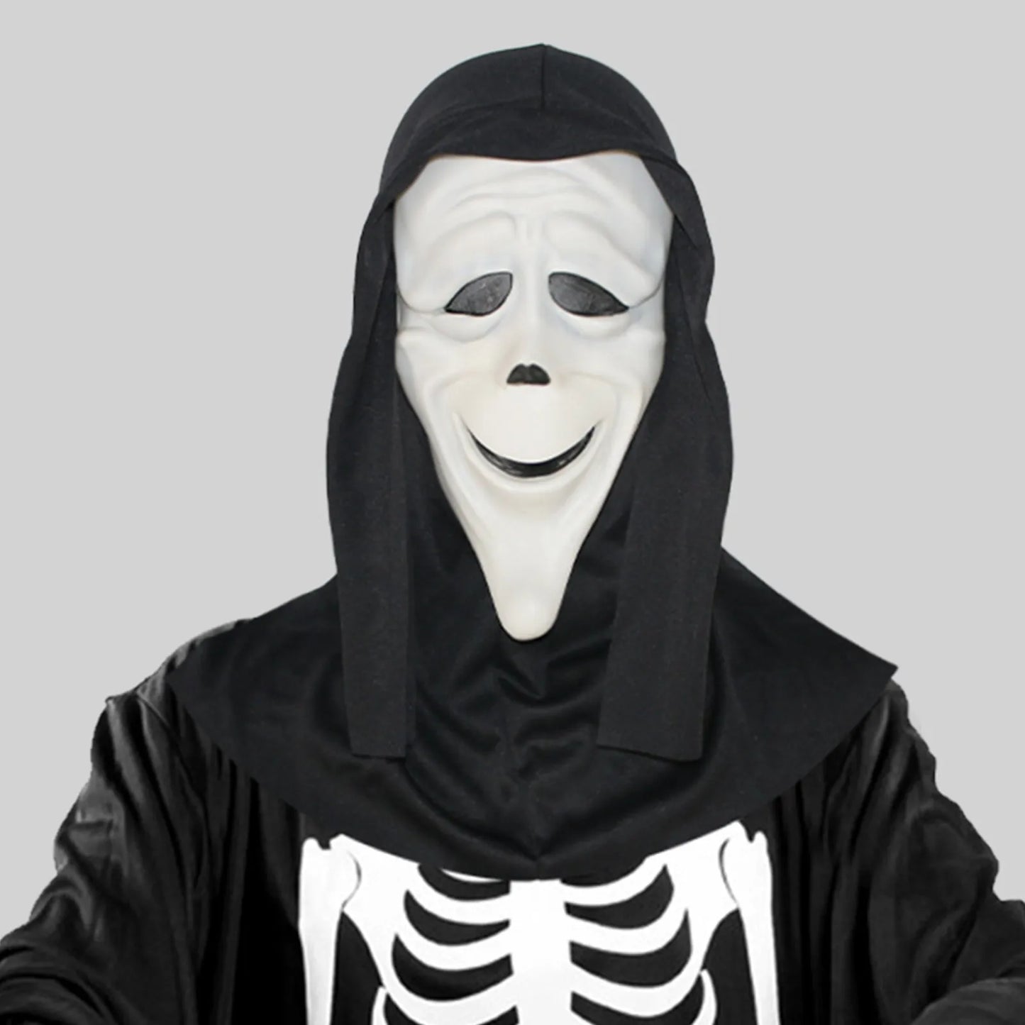 2025 New Halloween Dark Role Playing Mask – Perfect for Horror & Laughter!"
Step into the shadows with the 2025 New Dark Role Playing Mask – a horror-inspired PVC masterpiece designed to bring your nightmares and humor to
