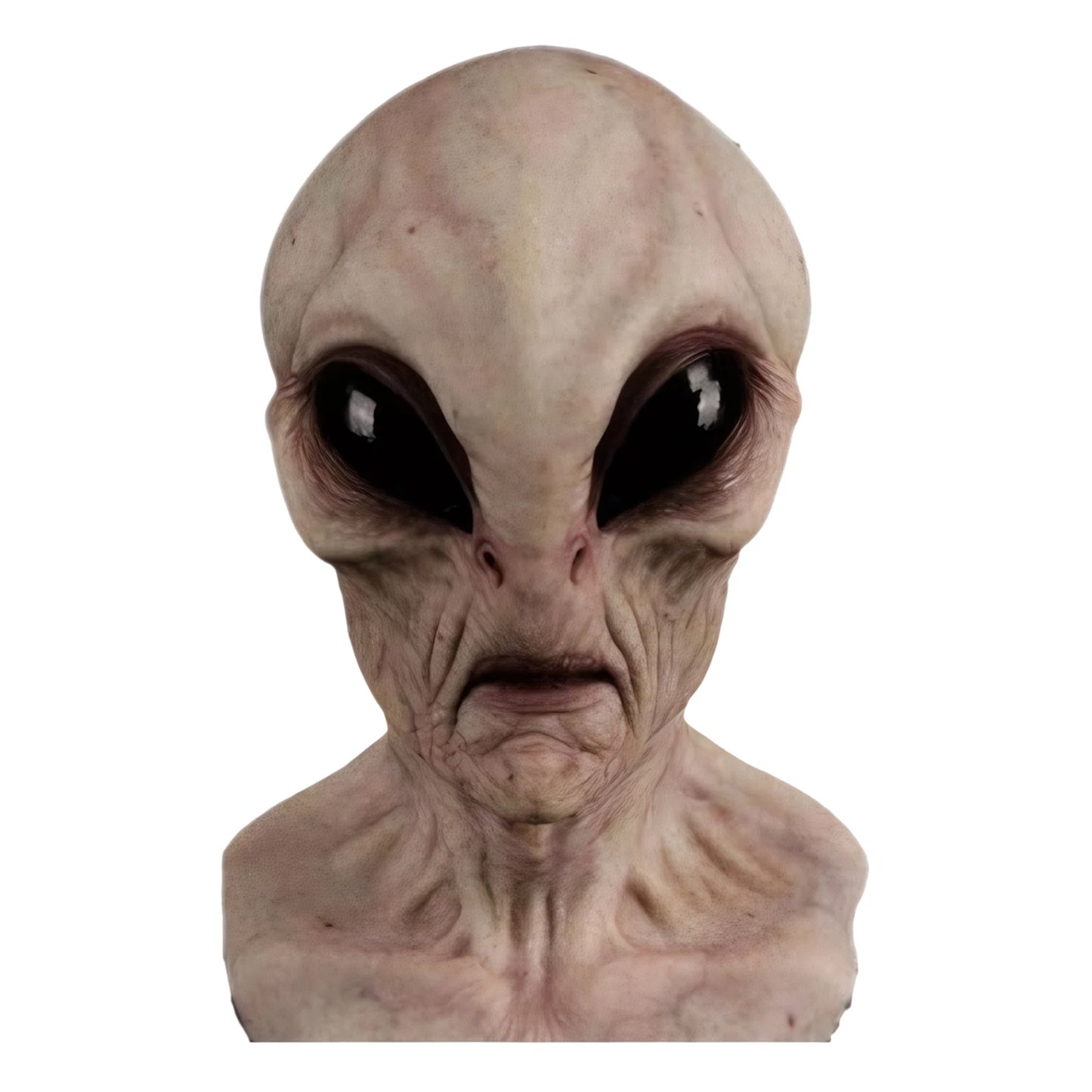 Alien Mask – The Ultimate Nightmare Fuel!
Unleash pure terror with this horrifyingly realistic alien mask, designed to make even the bravest souls question reality. Crafted with creepy detail and supersoft texture, this mas