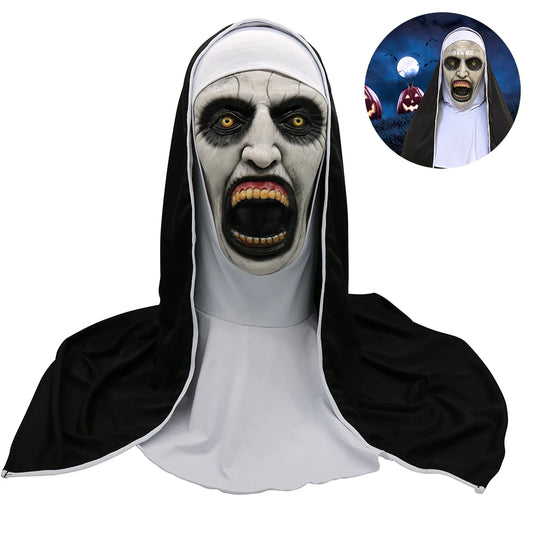 ZK20 Halloween Nun Horror Mask – Pure Terrifying Evil in Every Detail!"
Unleash your darkest fears with the ZK20 Halloween Nun Horror Mask – a spine-chilling latex mask that will send shivers down your spine! Featuring a