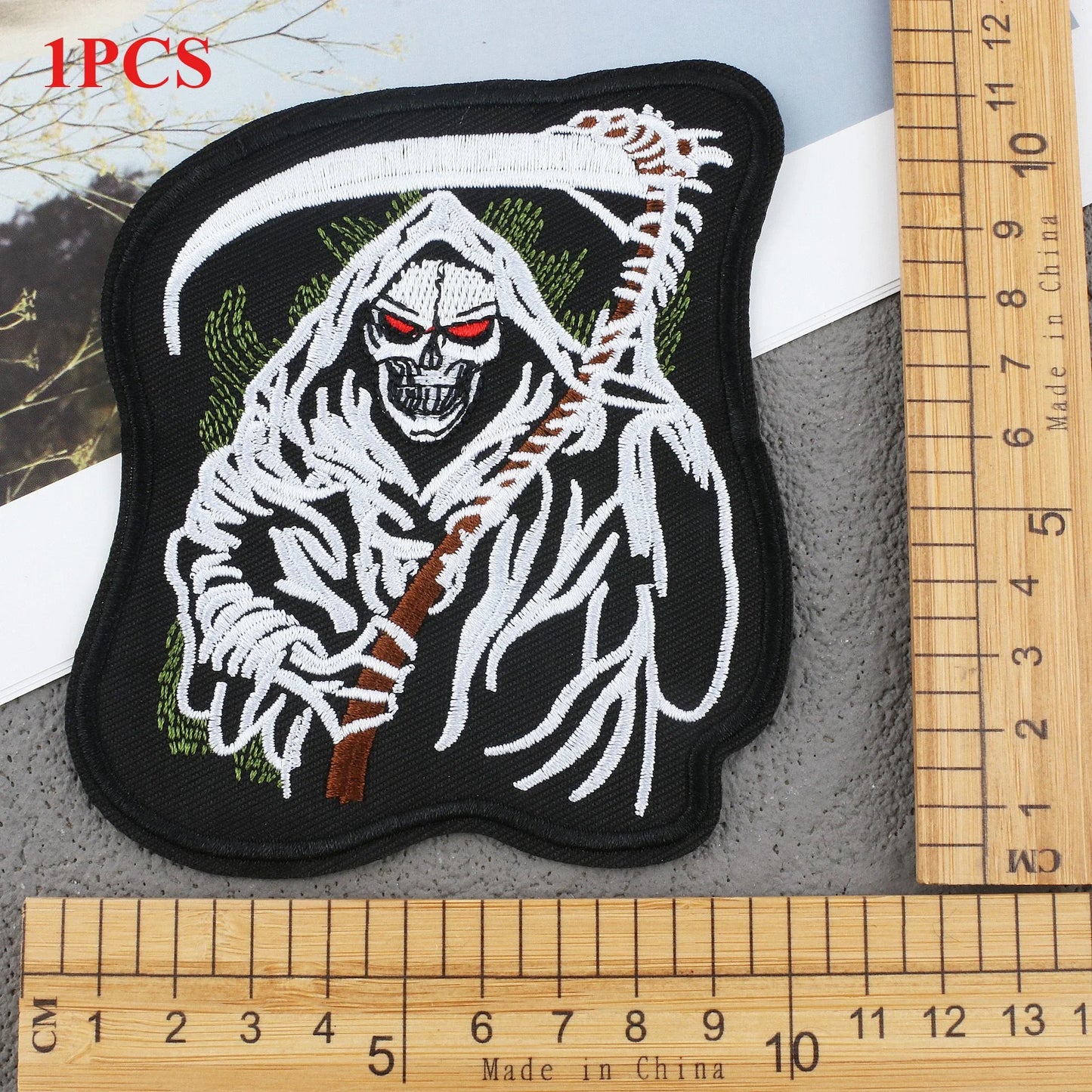 Computer Embroidery Bat Halloween Cloth Sticker Demon Pumpkin Clothes Patch Sticker Spider Web Horror Cat Embroidery Label