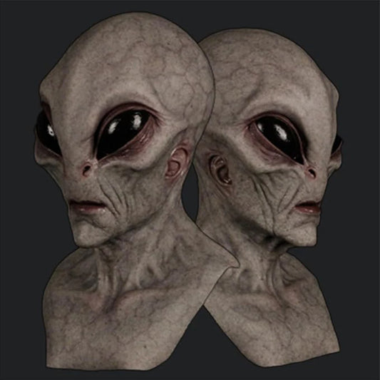 Alien Mask – The Ultimate Nightmare Fuel!
Unleash pure terror with this horrifyingly realistic alien mask, designed to make even the bravest souls question reality. Crafted with creepy detail and supersoft texture, this mas