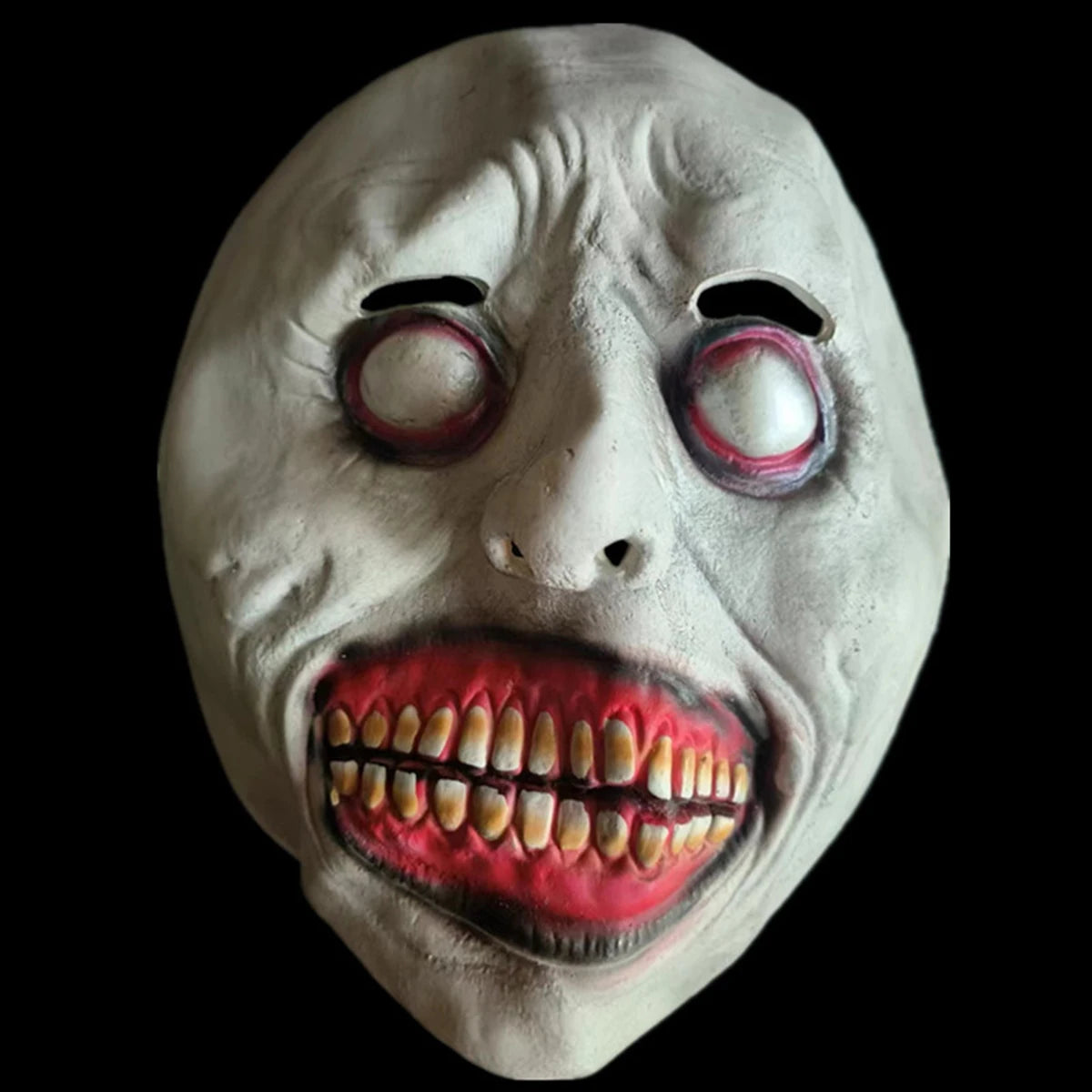 Evil Smiling Demon Halloween Mask – Unleash the Terror Within!"
Step into the world of pure evil with the Evil Smiling Demon Mask – a sinister and unsettling mask that will have everyone on edge. Featuring a wicked, mania