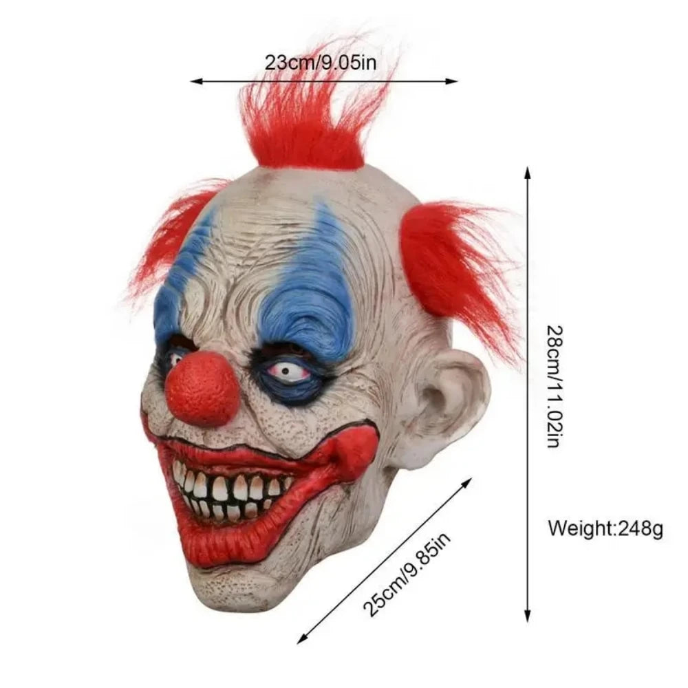 Funny Clown Head Cover – A Perfect Mix of Horror and Humor!"
Get ready to terrify and amuse with this Funny Clown Head Cover – the ultimate mask for anyone who loves a little chaos with their scares. Crafted from high-qua