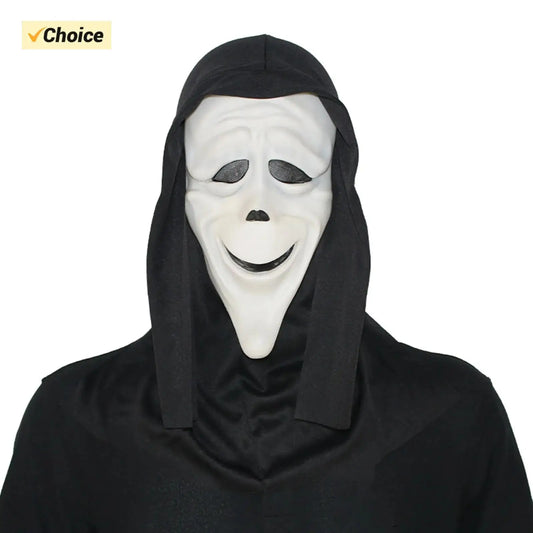 2025 New Halloween Dark Role Playing Mask – Perfect for Horror & Laughter!"
Step into the shadows with the 2025 New Dark Role Playing Mask – a horror-inspired PVC masterpiece designed to bring your nightmares and humor to