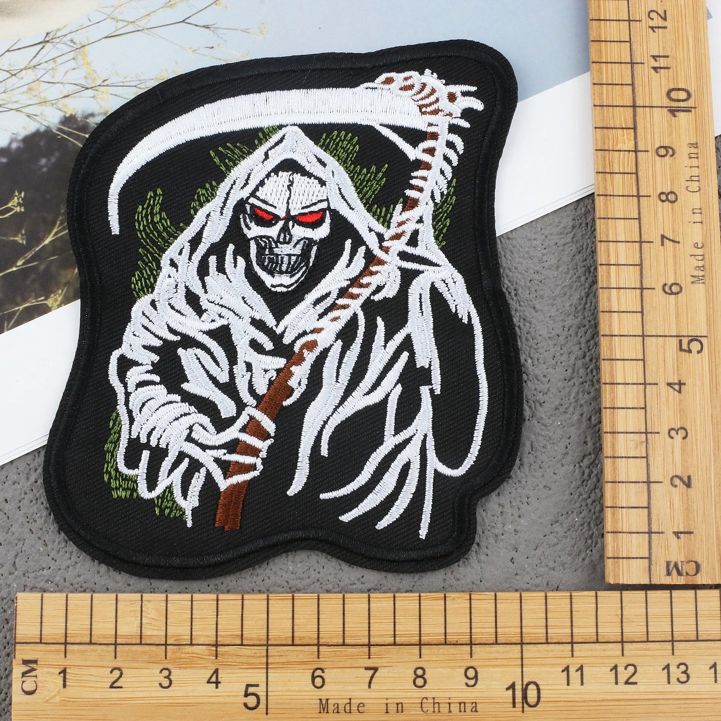 Computer Embroidery Bat Halloween Cloth Sticker Demon Pumpkin Clothes Patch Sticker Spider Web Horror Cat Embroidery Label