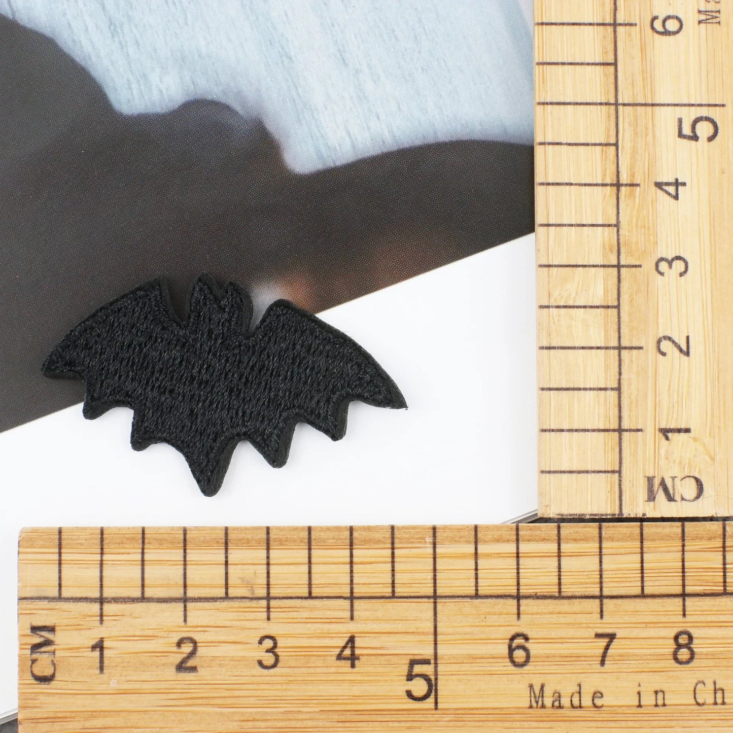 Computer Embroidery Bat Halloween Cloth Sticker Demon Pumpkin Clothes Patch Sticker Spider Web Horror Cat Embroidery Label