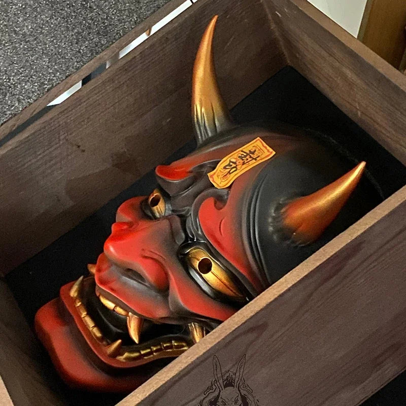 Samurai Uncle Oni Latex Mask – Embrace the Dark Spirit of the Warrior!"
Transform into a fearsome Samurai Oni with this highly detailed latex mask. Featuring a terrifying blend of warrior and demon, this mask embodies the p