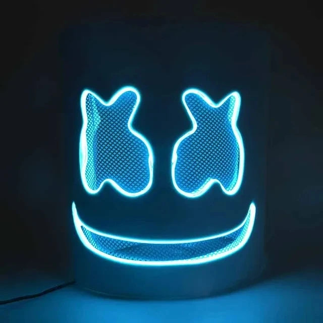 Halloween Light-Up LED Mask – Glow in the Dark with Neon Vibes!"
Light up your Halloween night with the Halloween LED Neon Marshmallow Mask – the perfect fusion of creepy and cool! Featuring a full-face design with vibran