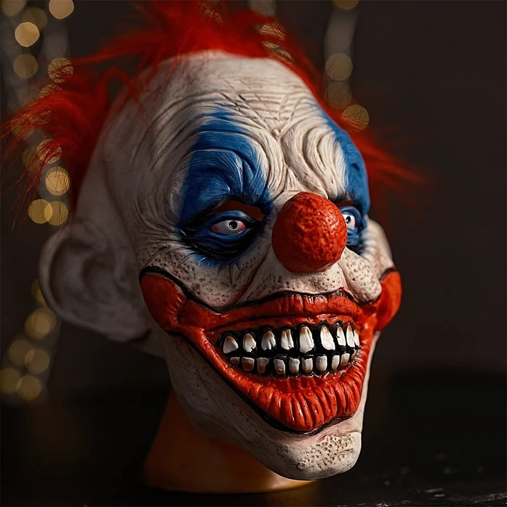 Funny Clown Head Cover – A Perfect Mix of Horror and Humor!"
Get ready to terrify and amuse with this Funny Clown Head Cover – the ultimate mask for anyone who loves a little chaos with their scares. Crafted from high-qua