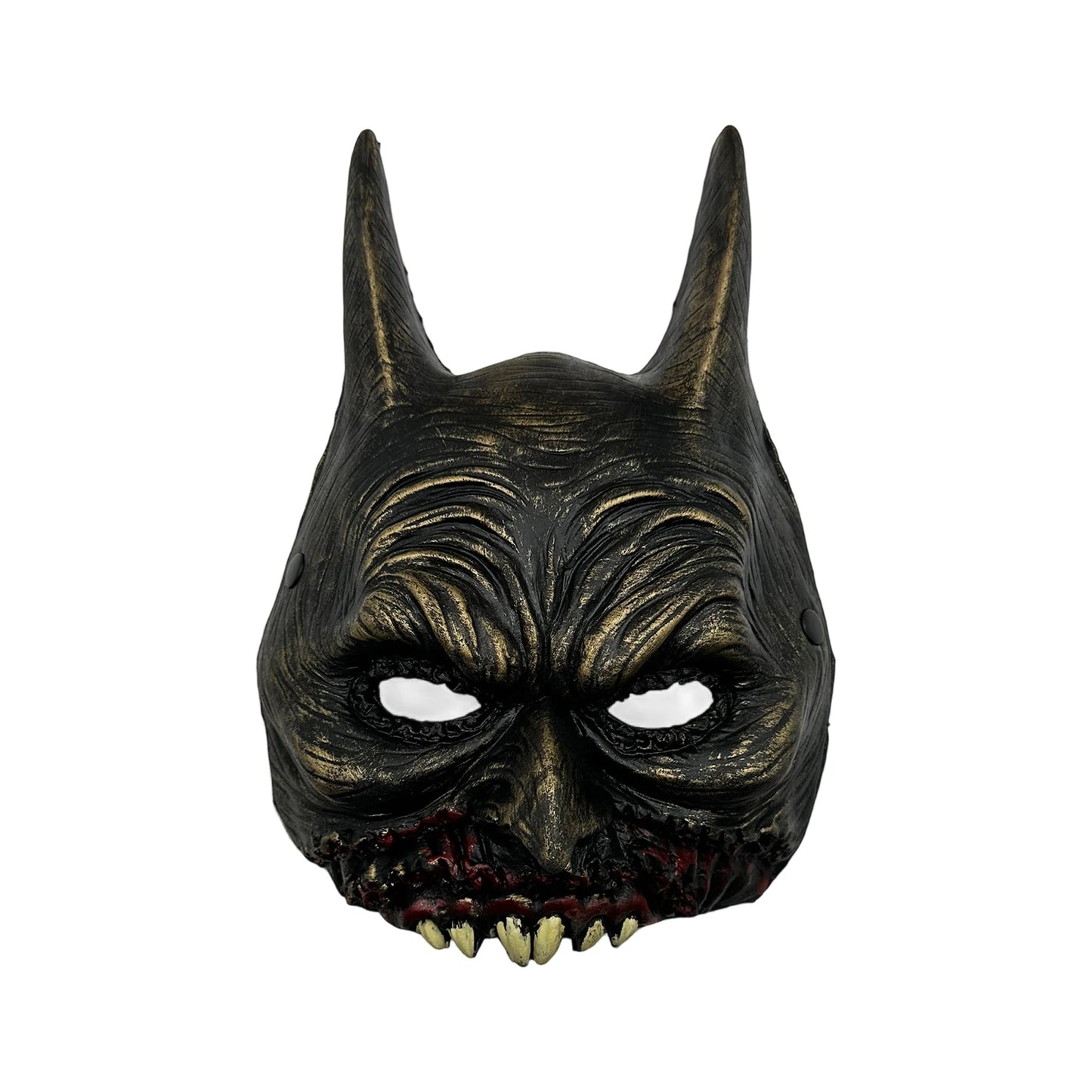 Spooky Vampire Bat Mask Halloween Costume Headpiece Cosplay Face Covering Animal Accessory for Adults