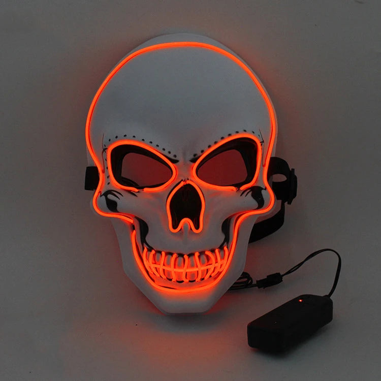 Halloween Horror Skull LED Mask – Light Up the Night with Creepy Glow!"
Unleash nightmarish energy with the Horror Skull LED Mask – the perfect fusion of terrifying design and mesmerizing glow. Featuring a realistic skull
