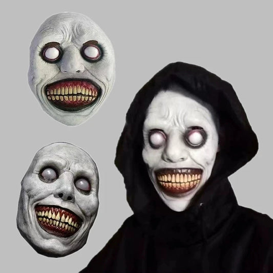 Evil Smiling Demon Halloween Mask – Unleash the Terror Within!"
Step into the world of pure evil with the Evil Smiling Demon Mask – a sinister and unsettling mask that will have everyone on edge. Featuring a wicked, mania