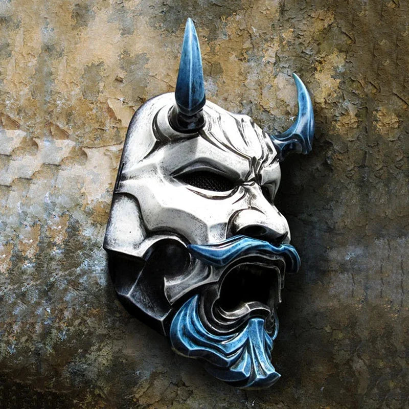Samurai Uncle Oni Latex Mask – Embrace the Dark Spirit of the Warrior!"
Transform into a fearsome Samurai Oni with this highly detailed latex mask. Featuring a terrifying blend of warrior and demon, this mask embodies the p