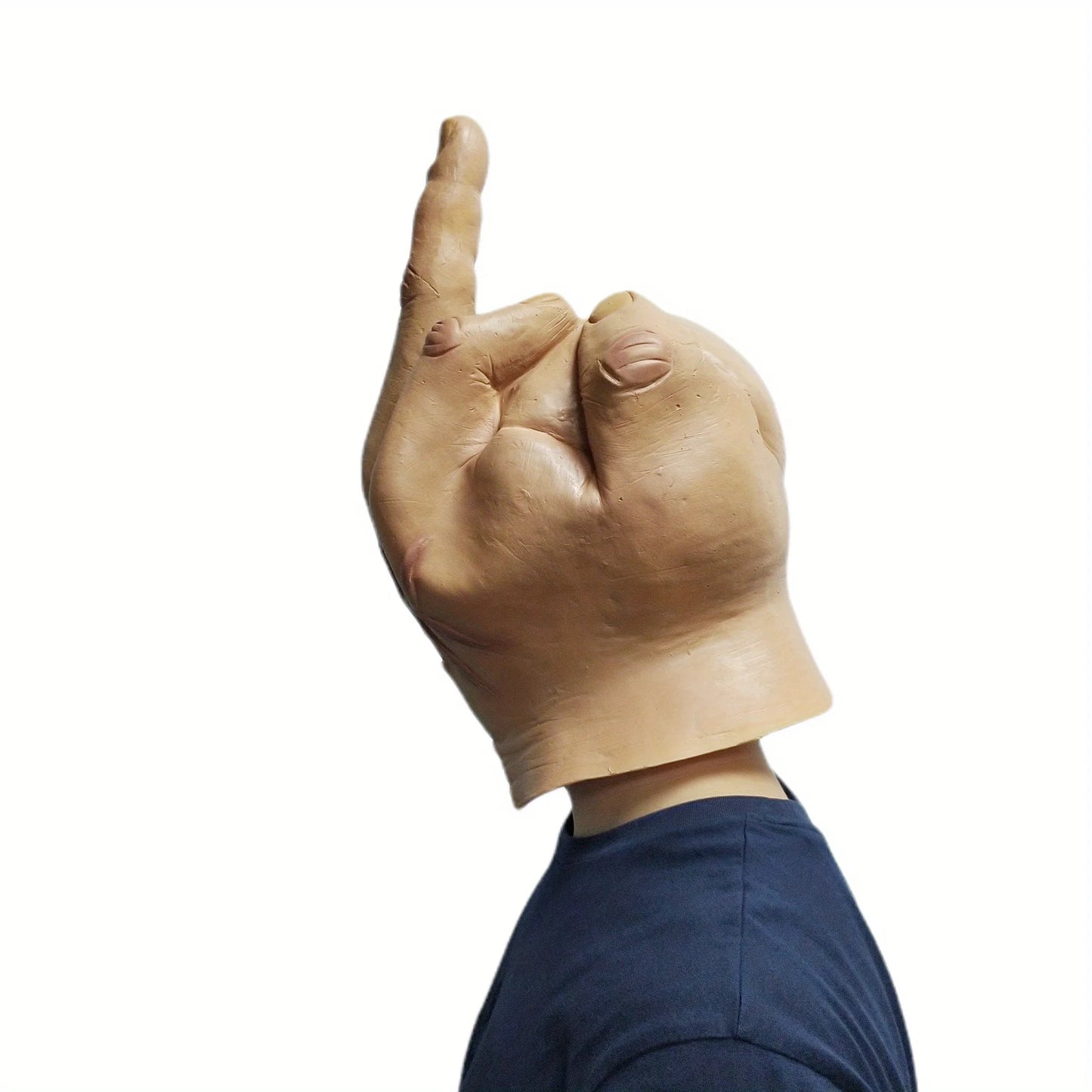 Disdain Middle Finger Mask – The Ultimate Spoof Mask for Bold Performances!"
Add some attitude to your Halloween party with the Disdain Middle Finger Mask – the perfect mix of irreverence and humor. Designed to make a sta