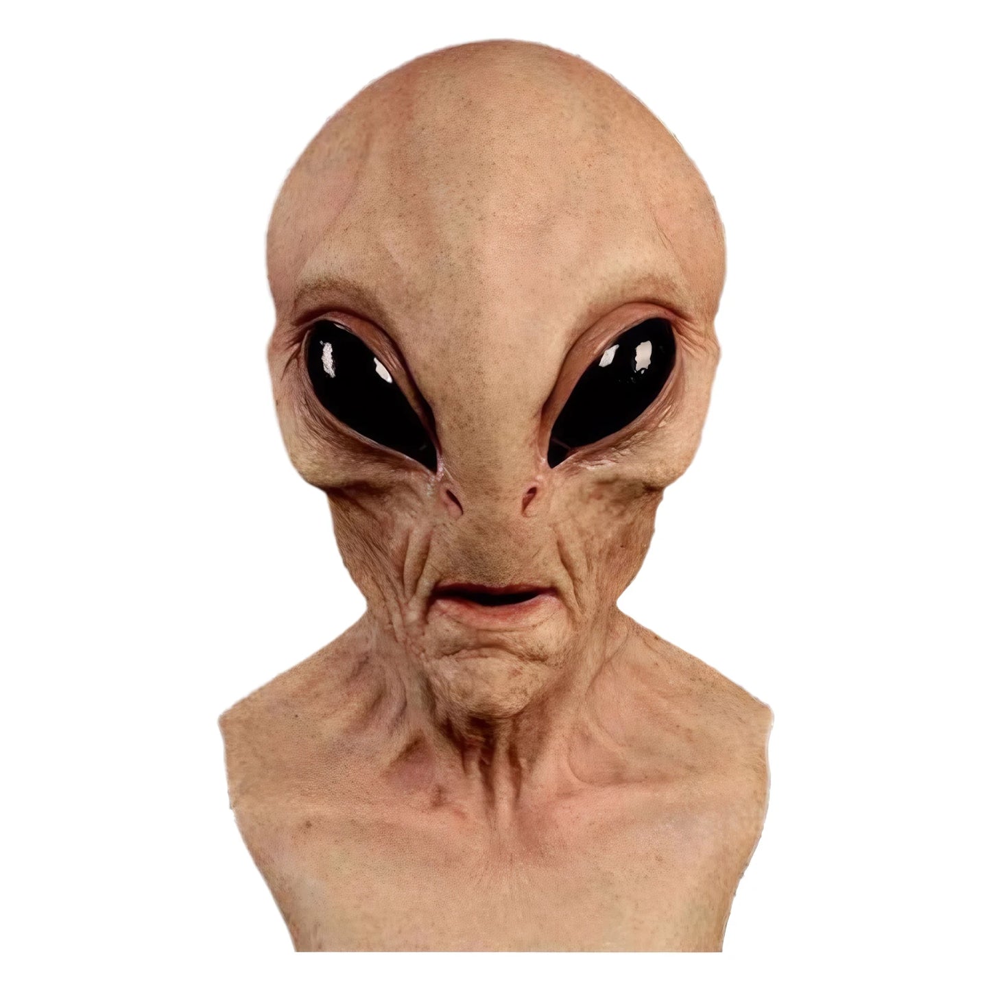 Alien Mask – The Ultimate Nightmare Fuel!
Unleash pure terror with this horrifyingly realistic alien mask, designed to make even the bravest souls question reality. Crafted with creepy detail and supersoft texture, this mas