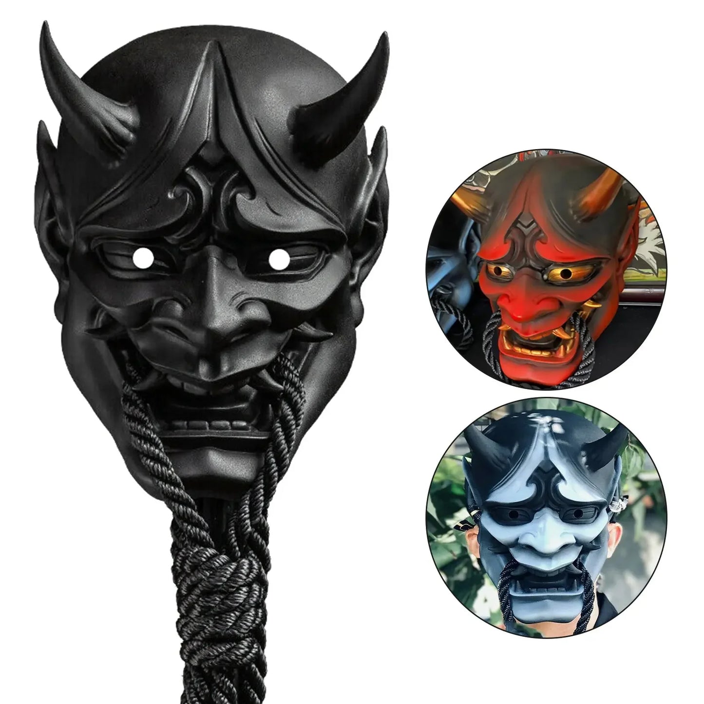 Japanese Sealed Prajna Devil Hannya Mask – Embrace the Fury of the Oni!"
Unleash the rage of the samurai and the power of ancient demons with the Japanese Sealed Prajna Devil Hannya Mask. This full-face mask blends the dark