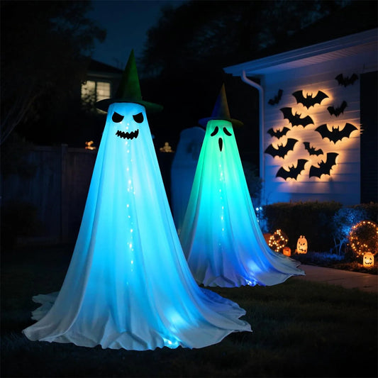 Halloween String Light Decoration with Remote Control – Indoor & Outdoor Spooky Decor for Party, Yard, or Home Display