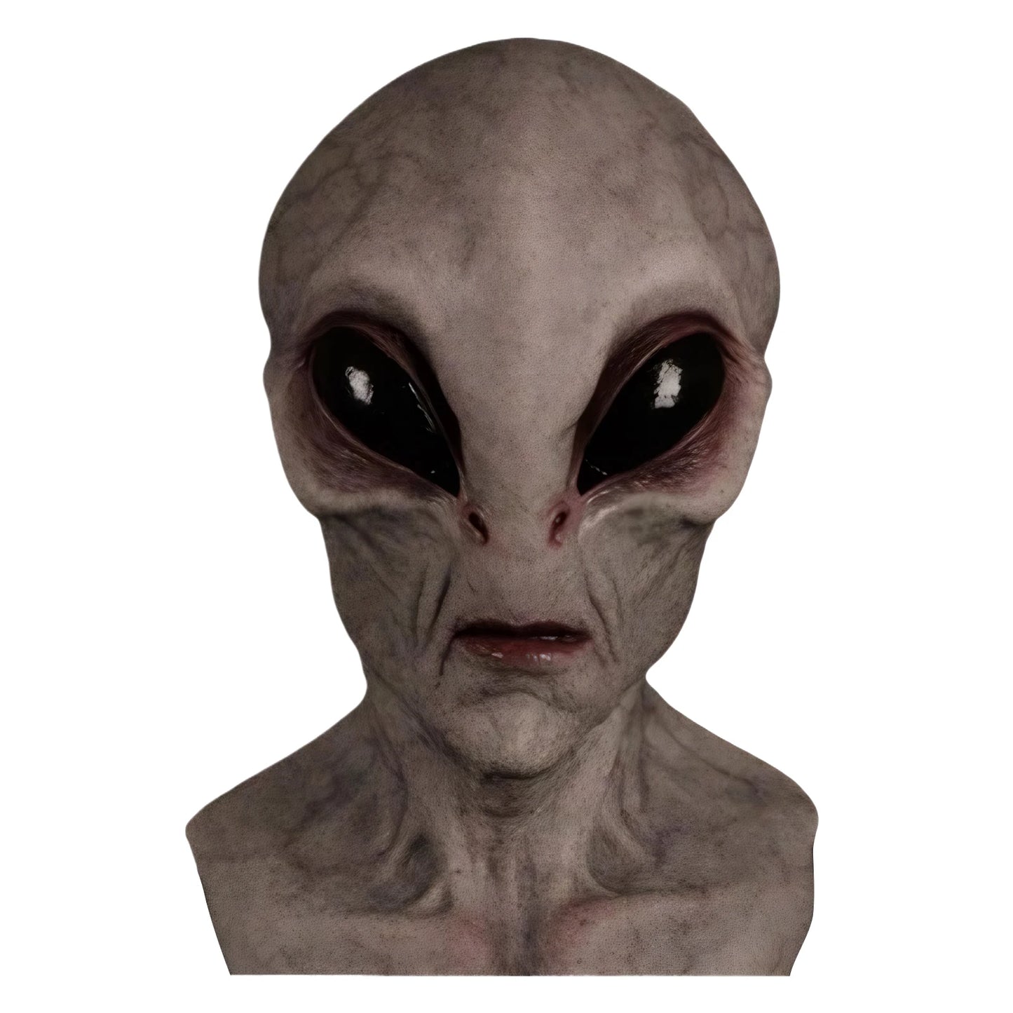 Alien Mask – The Ultimate Nightmare Fuel!
Unleash pure terror with this horrifyingly realistic alien mask, designed to make even the bravest souls question reality. Crafted with creepy detail and supersoft texture, this mas