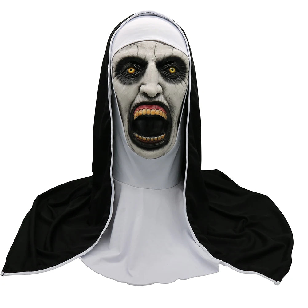 ZK20 Halloween Nun Horror Mask – Pure Terrifying Evil in Every Detail!"
Unleash your darkest fears with the ZK20 Halloween Nun Horror Mask – a spine-chilling latex mask that will send shivers down your spine! Featuring a