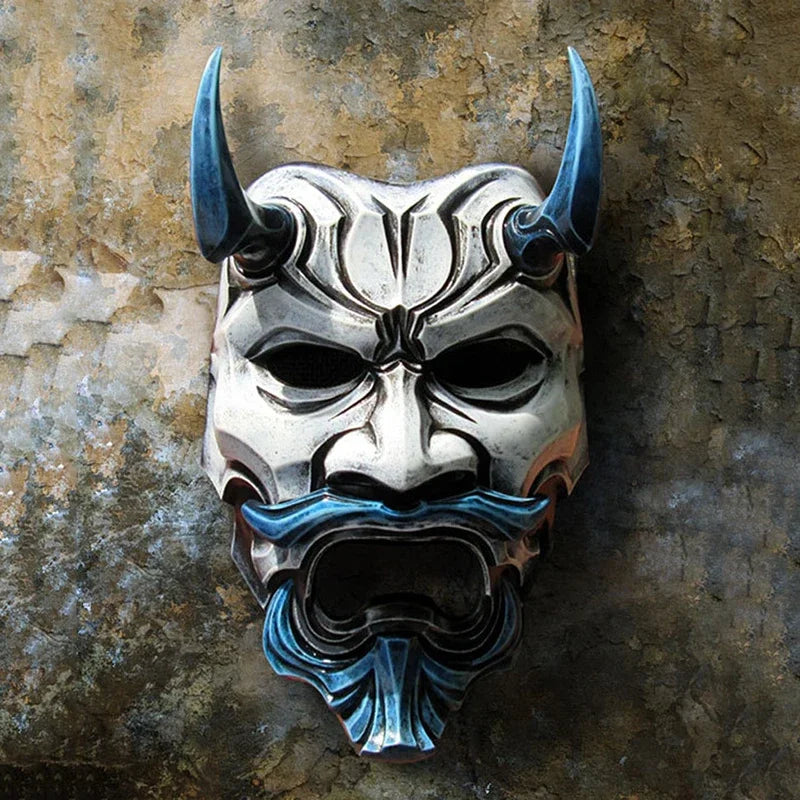 Samurai Uncle Oni Latex Mask – Embrace the Dark Spirit of the Warrior!"
Transform into a fearsome Samurai Oni with this highly detailed latex mask. Featuring a terrifying blend of warrior and demon, this mask embodies the p
