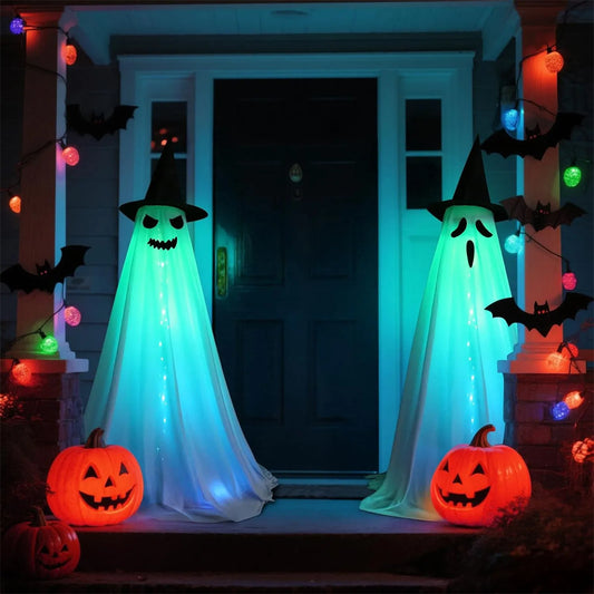 Halloween String Light Decoration with Remote Control – Indoor & Outdoor Spooky Decor for Party, Yard, or Home Display