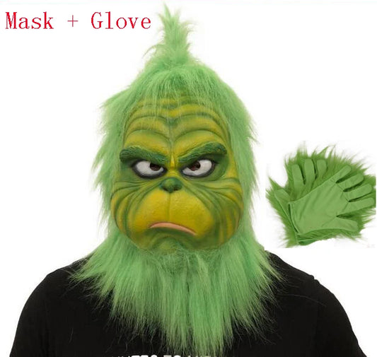 Cute Christmas Green-Haired Cosplay Mask – A Festive Twist on Halloween & Xmas Fun!"
Get into the holiday spirit with a touch of spooky! Our Christmas Green-Haired Cosplay Mask brings a fun, festive flair to your Halloween