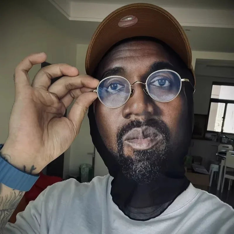 3D Printed Kanye Mask – The Ultimate Hip Hop Fashion Headwear!"
Step into the spotlight with the 3D Printed Kanye Mask – the perfect blend of fashion and cosplay for anyone who wants to make a bold statement. This full-fa
